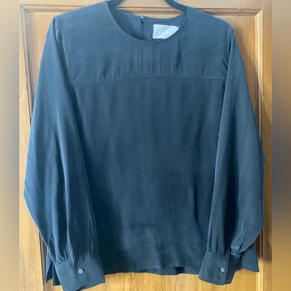 Everlane Tops | The Silk Blouse
